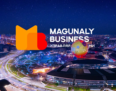 Разработка логотипа Magunaly Business