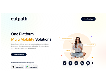 Project thumbnail - Outpath Website Template