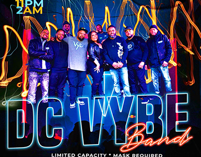 DC Vybe Band flyer