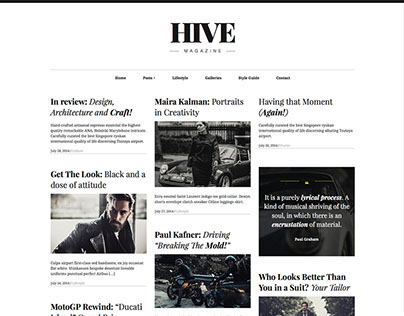 HIVE - WordPress Magazin Theme by PixelGrade