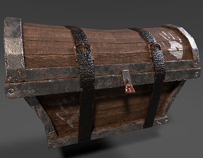 Wooden-metal Crate