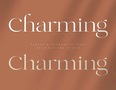 Charming - Classy & Decorative Font