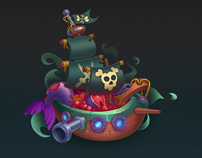 Game prop Pirate borscht