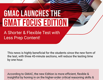 GMAC launches the GMAT Focus Edition
