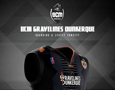 BCM Gravelines Dunkerque, Branding and jersey concept