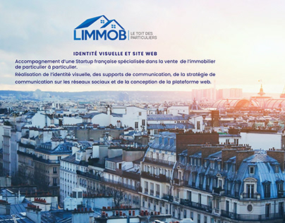 Identity & Web design - L'IMMOB - FRANCE