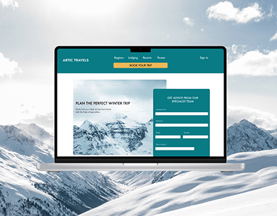 Artic Travels Ski Website