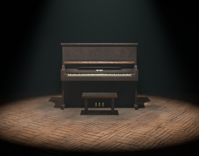 3D Mac Miller Concert Piano