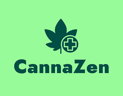 CannaZen | Cannabis Logo | CBD Product | Full Branding