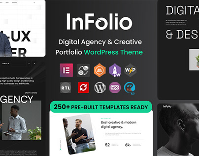 Infolio - Digital Agency & Creative Portfolio Theme