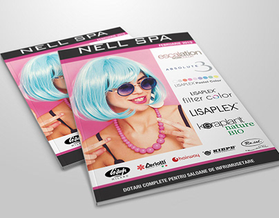 Magazine for a beauty and cosmetic salons supplier.