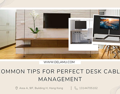 Common Tips for Perfect Desk Cable Management