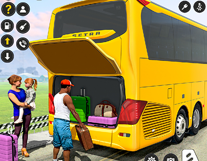 Bus Game Icons