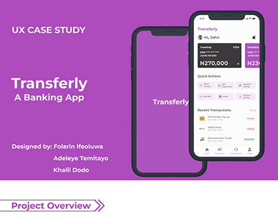 Banking App UI/UX Case Study