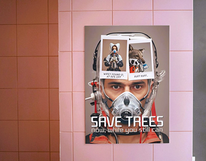 Save Trees Poster Design