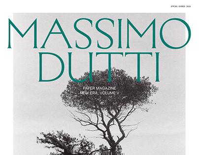 MASSIMO DUTTI PAPER MAGAZINE V | EDITORIAL