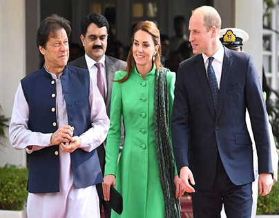 PM Imran Khan receives Prince William