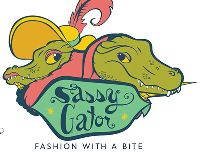 Sassy Gator Fashion Branding, Stationary, Brand Manual