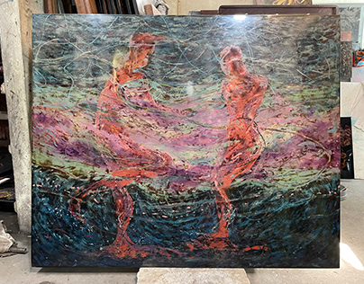 lacquer painting