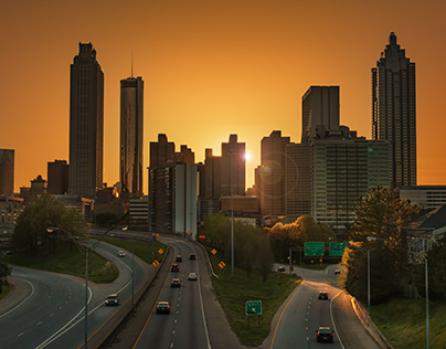 Atlanta Skyline at Dusk