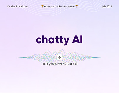 Chatty AI, voice assistant