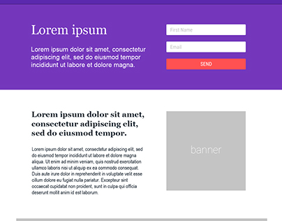 Layout example site