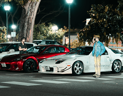 Cars + Anime