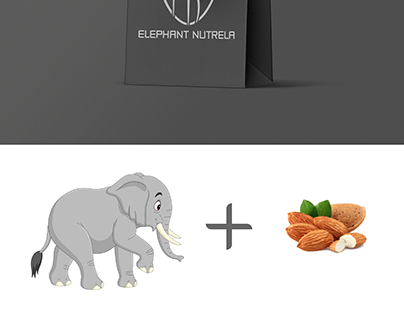 Logo Design For Elephant Nutrela