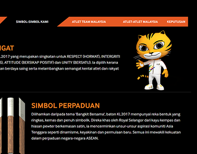 Team Malaysia KL2017 website