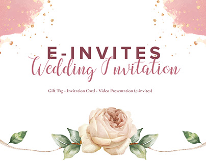 E-Invites a Wedding Video Presentation 2023