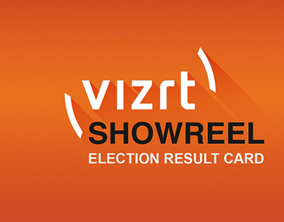 Vizrt Showreel, Election Result Card