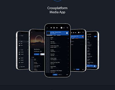 Project thumbnail - Crossplatform music app
