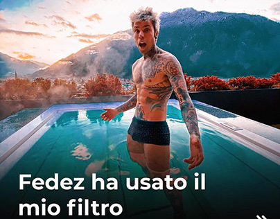 Instagram Filter - Supported by Fedez