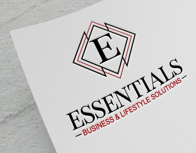 ESSENTIALS logo design