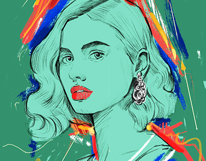 Project thumbnail - Illustration project - Jewellery brand
