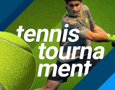 Tennis Tournament web and mobile experience design
