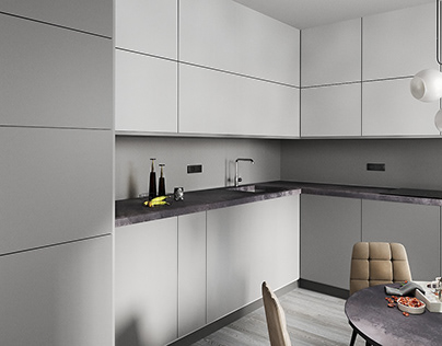 3D visualization of the kitchen