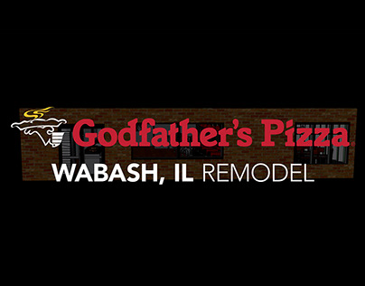 Godfather's Pizza Inc. (Restaurant Mock-up, Wabash IL)