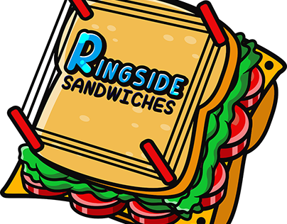 Ringside Sandwiches Napkin Logo