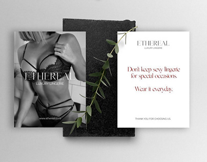 Ethereal | Lingerie Boutique Brand Identity