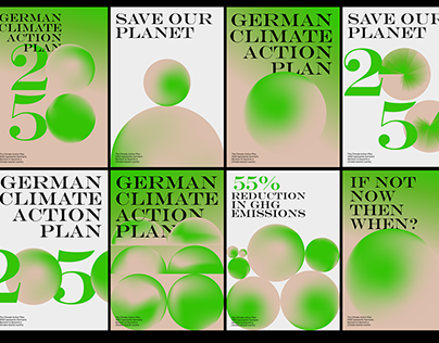 German Climate Action Plan 2050 / Branding Identity