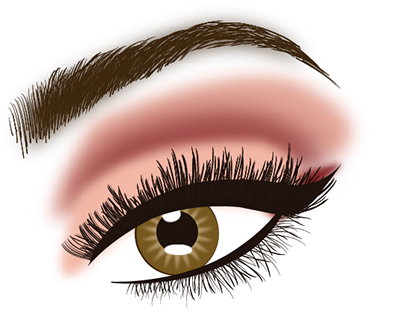 Illustration(Makeup tutorial)
