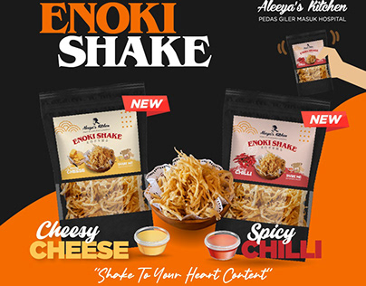 ENOKI SHAKE Packaging & Poster
