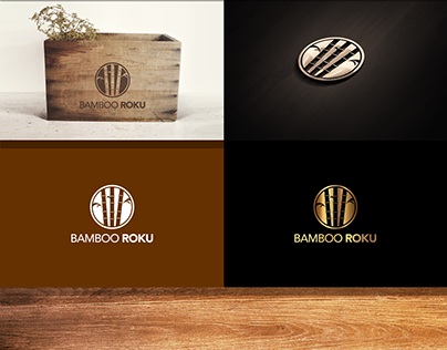 Bamboo Roku logo design