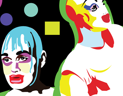 Leigh Bowery and  Michael Alig