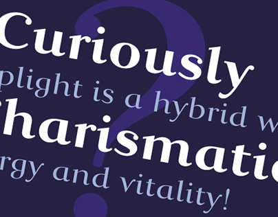 Hoplight font from Smith Hands