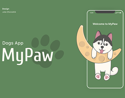 MyPaw mobile App for Dogs