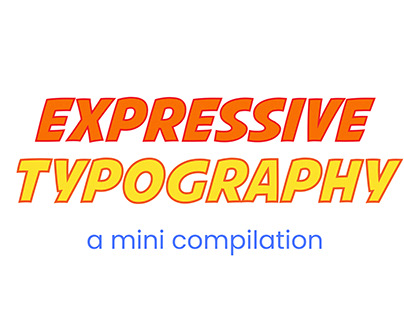 Expressive Typography