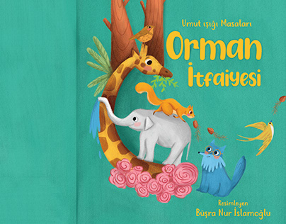Orman itfaiyesi - Forest animal children book