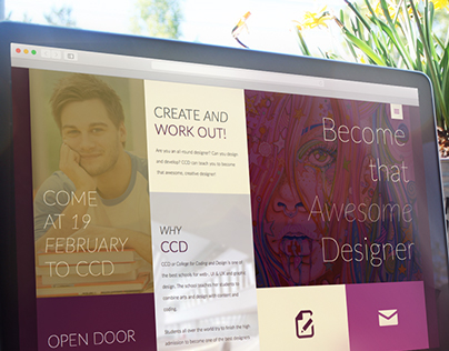 College for Coding and Design - Responsive webdesign